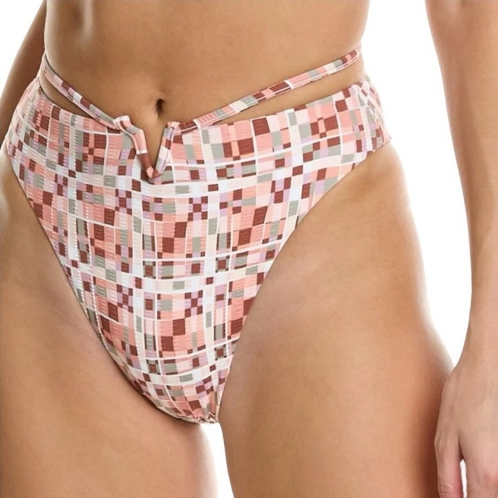 L*SPACE Joy Bikini Swimsuit Bottom Size M New